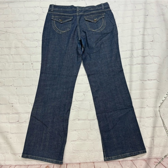 NINE WEST JEANS boot cut women’s denim pants Size 12/30 GUC - Picture 11 of 14